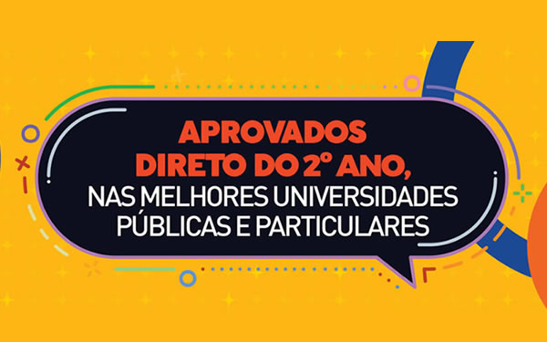 Aprovados direto do 2º ano do EM 2022